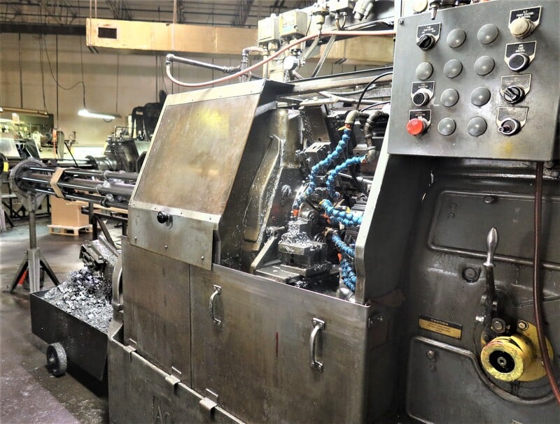 National AcmeGridley RAN6, 1" cap., 6 spindle automatic screw