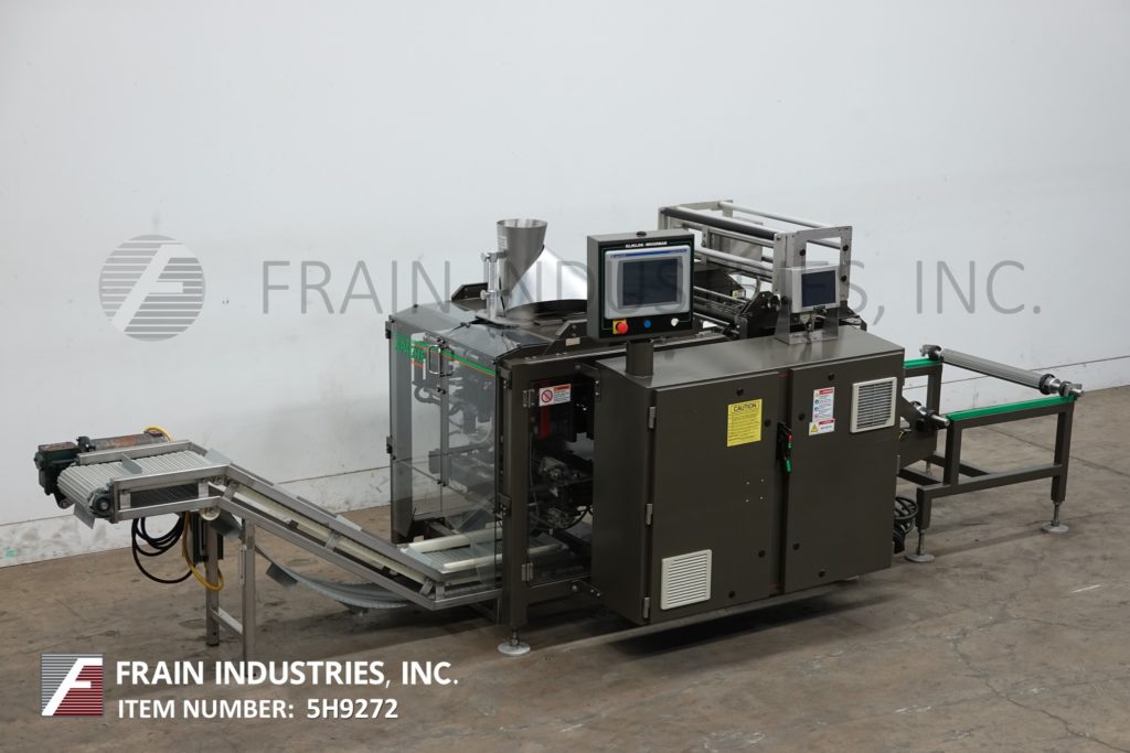 Kliklock #Apache, continuous motion, open design, vertical form, fill, seal machine rated from 10-120 bags