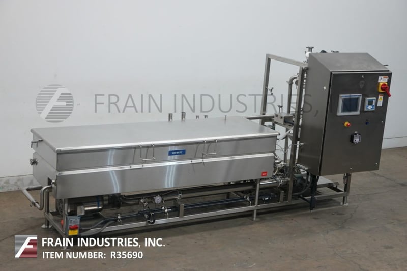 Sani-Matic, 200 gallon, 304 Stainless Steel, COP tank, AB controller and touch screen HMI