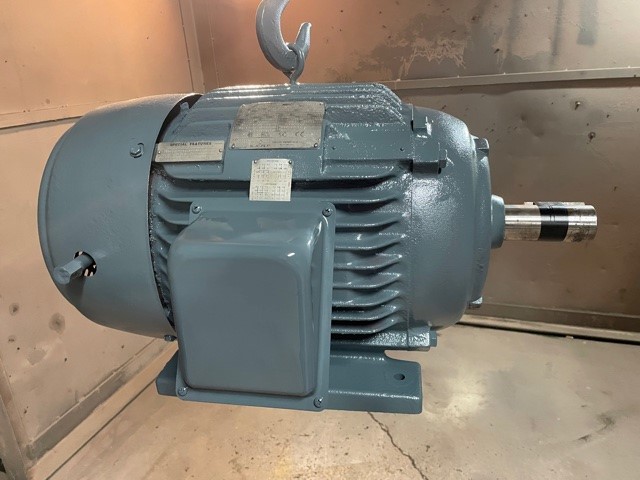 30 HP 3600 RPM U.S. Motors, Frame 286T, TEFC, 230/460V. ID#H07-AF69-M E OK