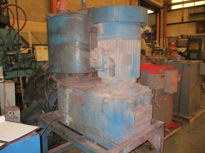 150 liter Prodex Henschel #35JSS, high intensity mixer, 32/16 HP 2 speed motor