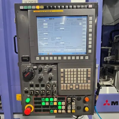 Mitsubishi #ST40A, CNC guideless gear shaper, 18