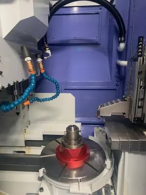 Mitsubishi #ST40A, CNC guideless gear shaper, 18