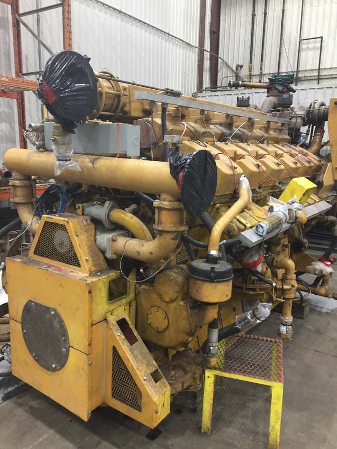 1400 HP @ 1200 RPM, Waukesha #7042GSI, core Engine, Natural gas