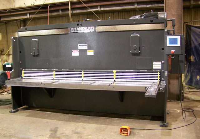 3/8" x 10' Standard #AS375-10, Hydraulic Power Squaring Shear, 12 SPM, NEW