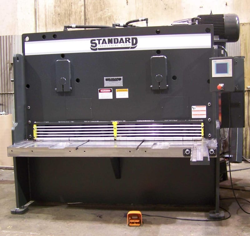 3/8" x 6' Standard #AS375-6, Hydraulic Shear, 16 SPM, 25 HP, NEW