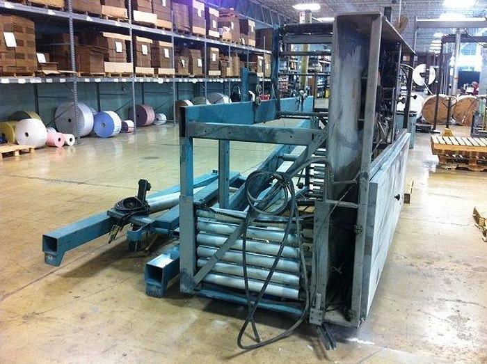 26" Roll splicer, Martin, 50" roll diameter, hoist, (2) 3" air shafts