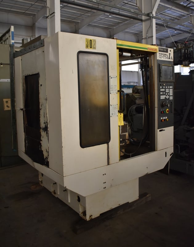 Fanuc Robodrill #Alpha-T14iA, drill & tapping center, 4-Axis