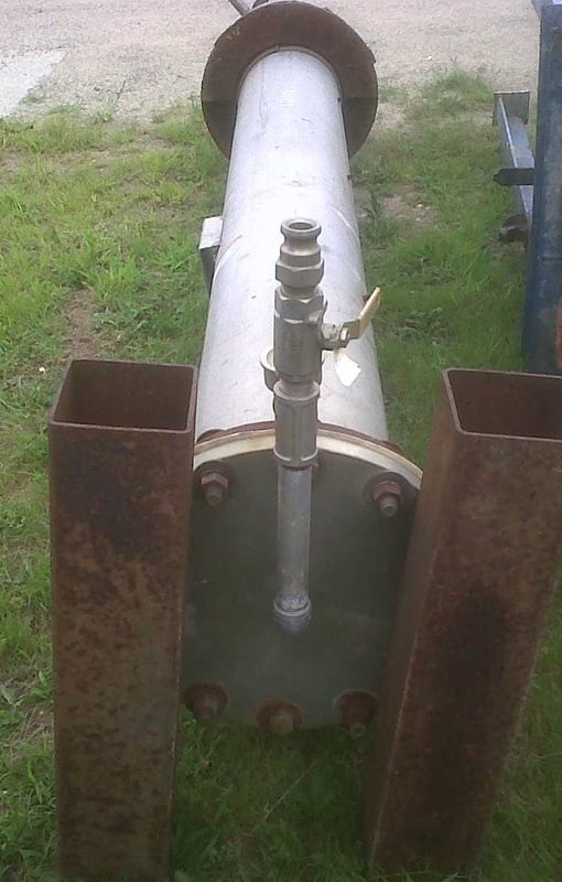 11" x 8' Tower Iron Works, full vacuum, 400°F, Stainless Steel for Sale