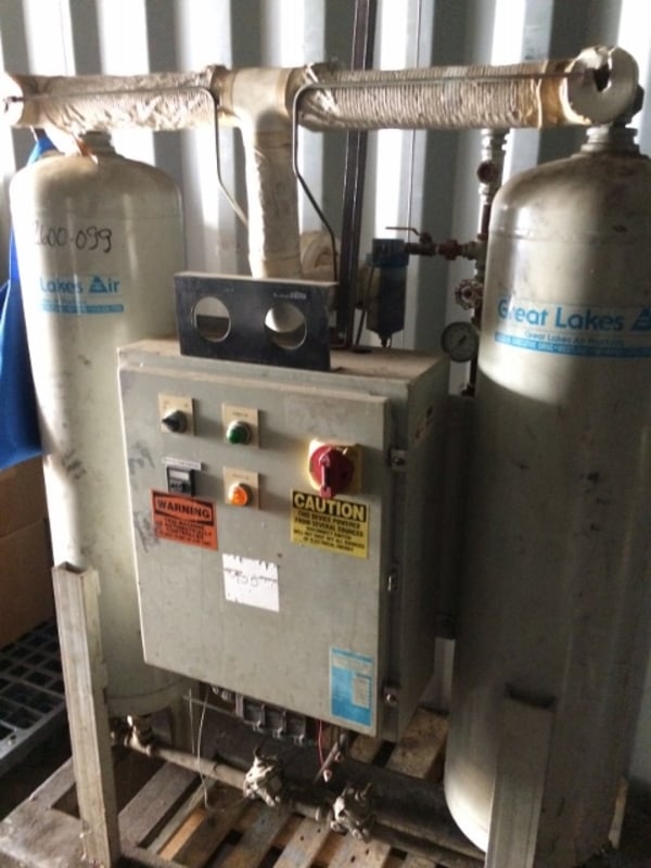 125 scfm, 100 psi, Great Lakes Air #GEH-125, 3 phase for Sale | Surplus ...