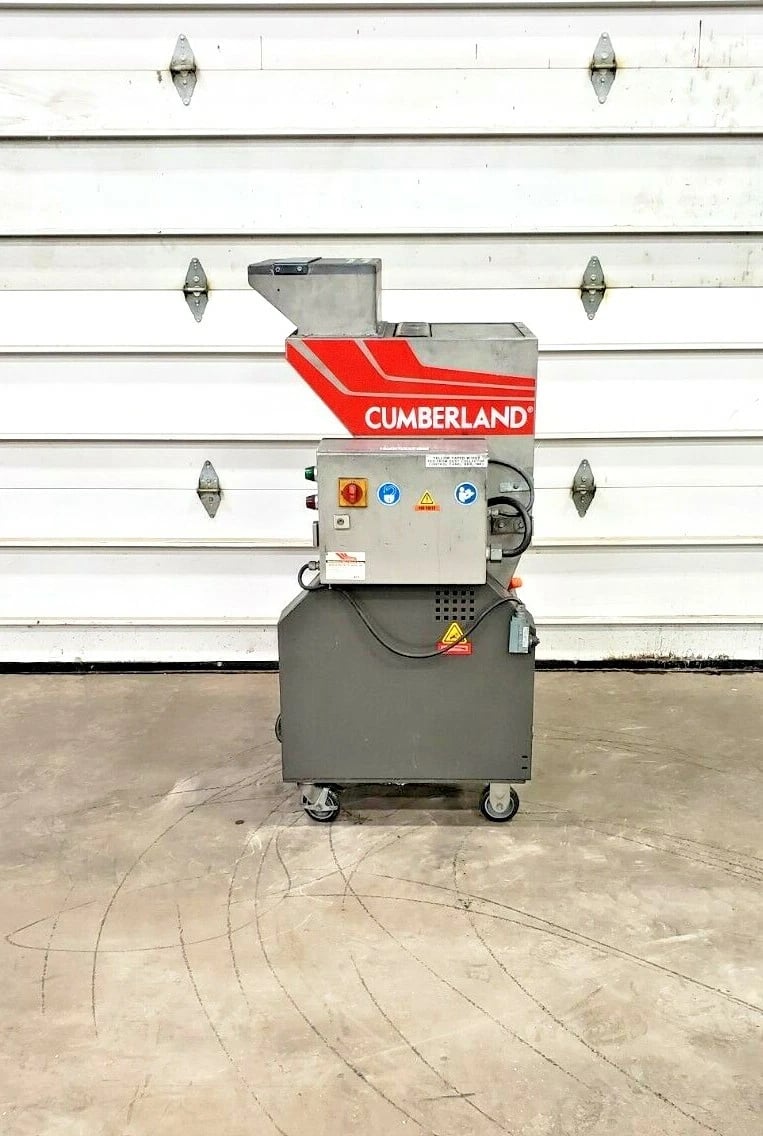 16" x 1/2" Cumberland #6516, granulator, 5 HP, 1750 RPM, 208-230/460 V., 3 phase