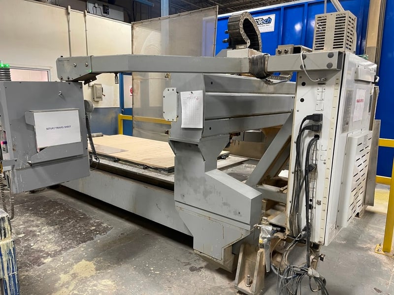 Haas GR 510 CNC router 53 x 122 table 121 X 61 Y 17 Z 10000 RPM coolant 2003 for Sale Surplus Record