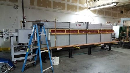 Coil to Coil horizontal bright anneal for Stainless Strip, 16" x 0.060", 2250°F, 80 FPM