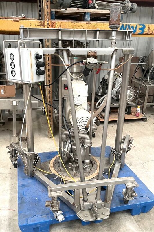 1.5" Wilden, Saniflo Drum Unloading System/pump Drum Pump, Stainless