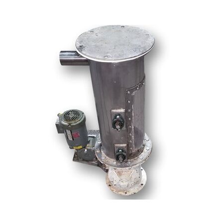 10" x 12" Semco Inc., Rotary Airlock Valve w/dual shaft agitated lump breaker