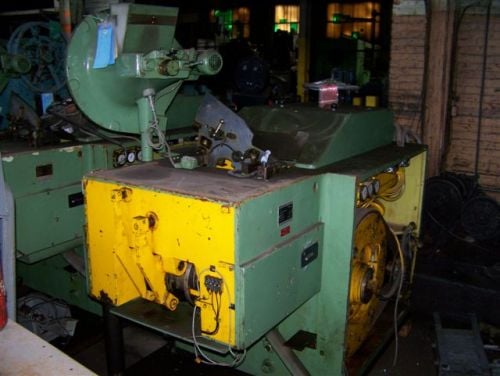 120 Ton, Schuler #M120, Horizontal Coining Press, 250 PPM, hopper feed ...