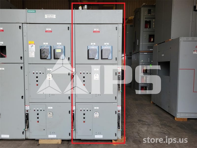 400 Amps Sa 81000 Series Vacuum Indoor Switchgear 5 KV Two 400 Amps Drawout Contactor Compartments, Control