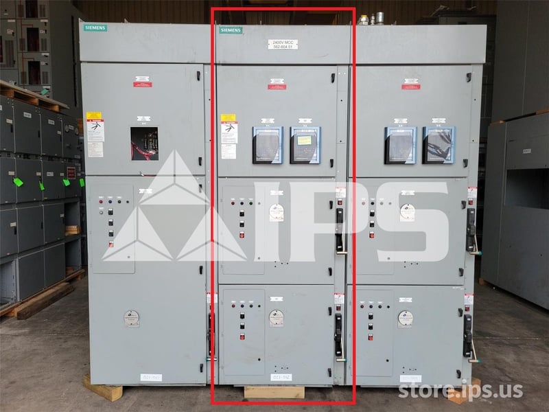 400 Amps Sa 81000 Series Vacuum Indoor Switchgear 5 KV Two 400 Amps Drawout Contactor Compartments, Control