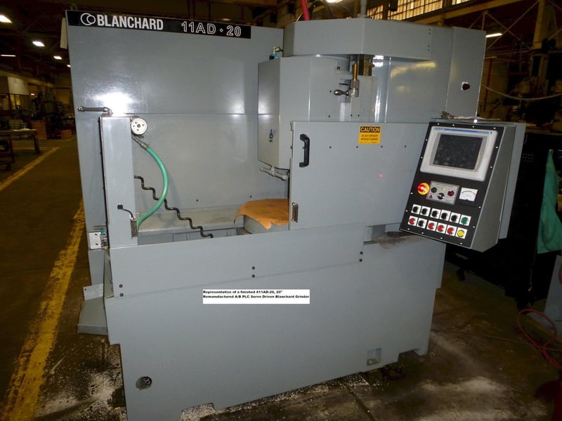Blanchard #11A-20, 20" mag chuck, PLC Control, remanufactured, 1 year warranty, 1997, #17161