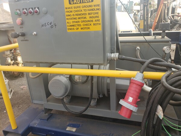 Kelvin 50 HP hydraulic pumping system, controls, HYDAC Contamination