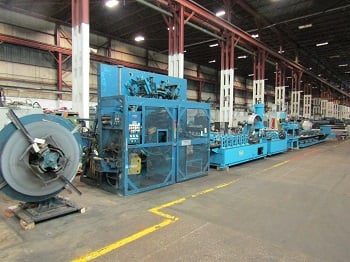 2" x .083" AEF Tube Mill With Kent Vertical Floop & Alpha Cutoff, 2.5" shaft, universal connection, L-R
