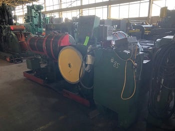 U.S. Baird #4-36, Four Slide Wire Former, 1/4" wire diameter, 1-1/4" ribbon, 36" feed, split cams air clutch