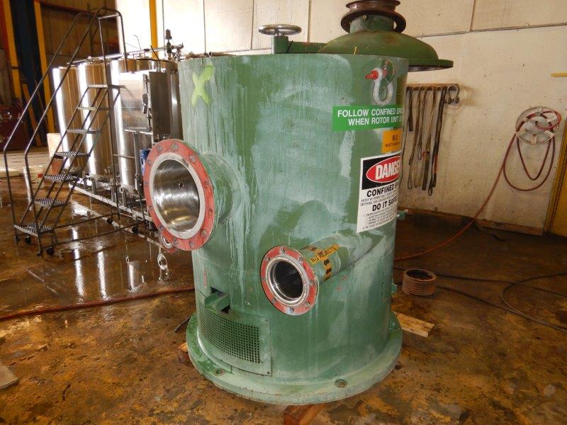 Valmet #TAP200, pressure screen, no basket, 1995