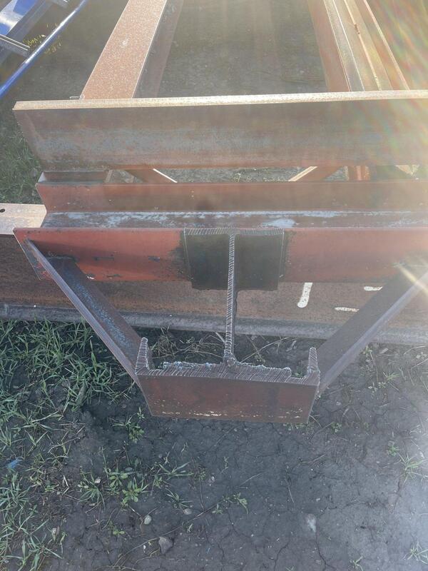 2 Ton, Harrington, Gantry Bridge Crane Free Standing, 40' 6" IBeam