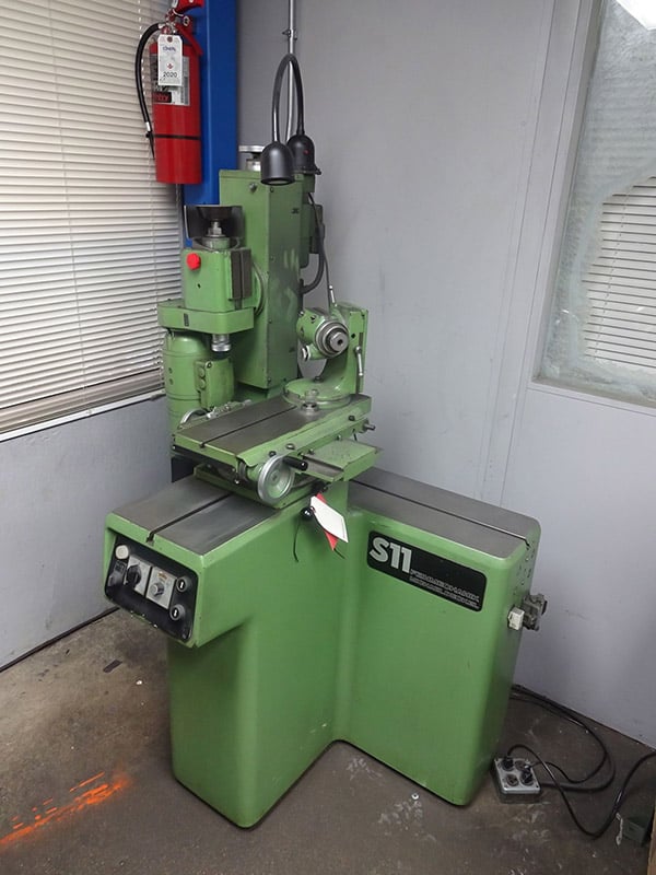 Deckel #S11, universal tool & cutter grinder, accessories & cabinet, 1997