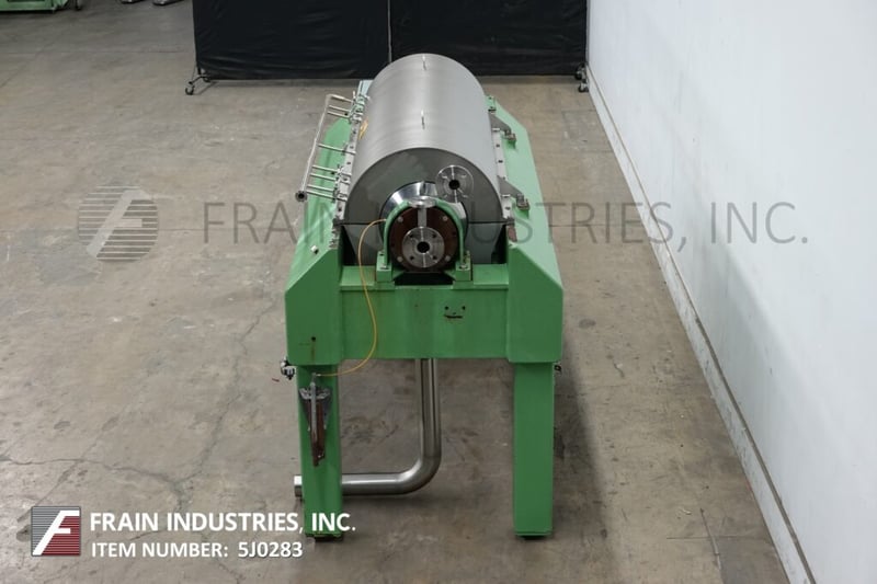 GEA Westfalia CC4500132, solid bowl, 3000 RPM, clarifying and drying decanter style