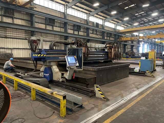 Messer #MPC2016LP, plasma/oxy system, 16' x 54',Messer Global Control,Hypertherm HPR 800XD