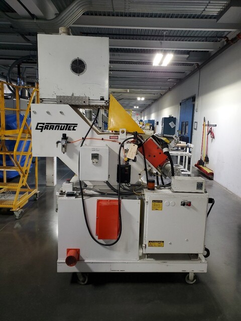 12" x 24" Granutec #TFG1224, pull roll granulator, 30 HP Baldor motor, 3 knife open rotor, 2 bed knives