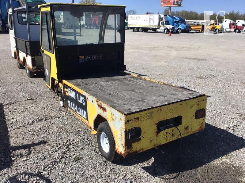 Cushman CART, Electric Powered Industrial Cart, for Sale Surplus Record