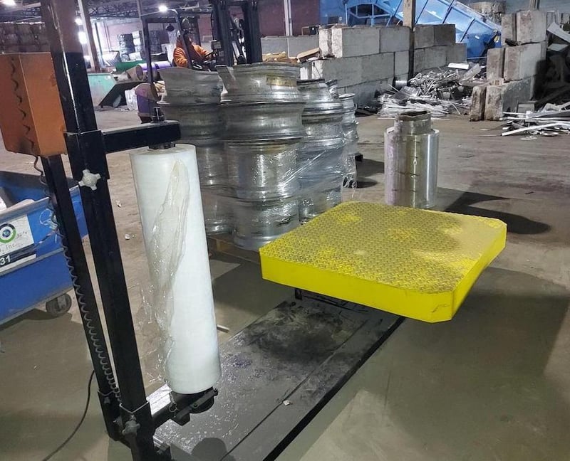 Custom pallet wrapper for Sale Surplus Record