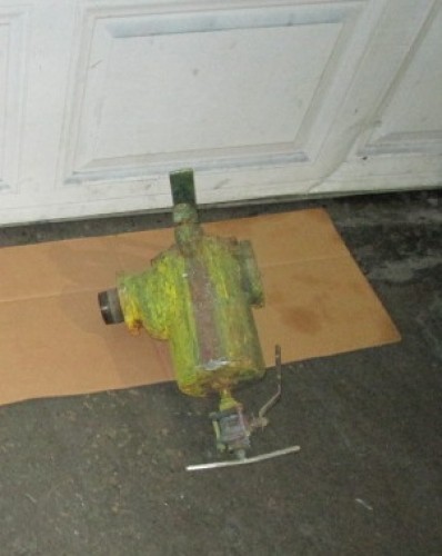 4" Kraissl Co., Basket strainer, 2" inlet/outlet, 4" dia. x 9" deep cast housing, 3" dia. x 5" deep 