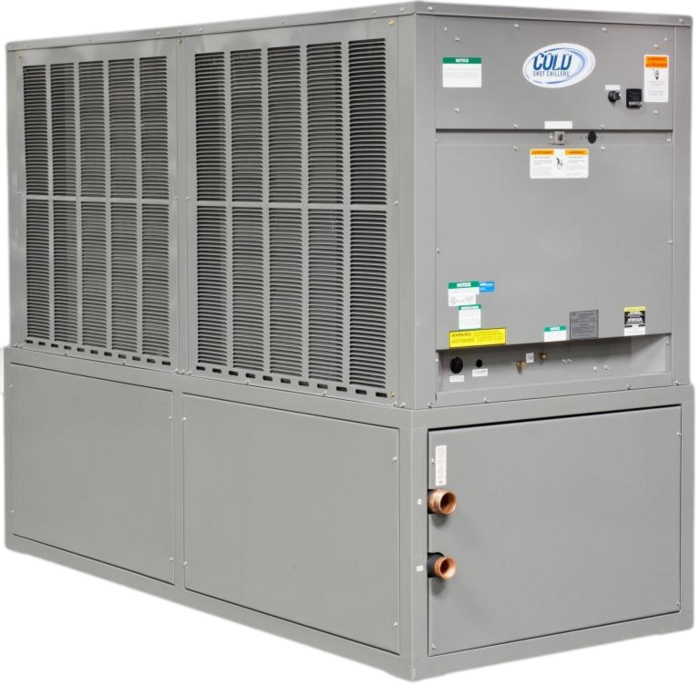 10 Ton, Cold Shot Chillers #ACWC-120-Q, 208/230 V., 3 phase, 1 yr parts 5 yr compressor, new