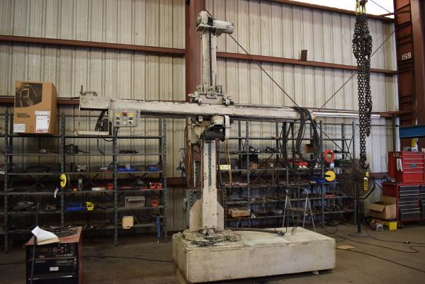 6' x 7' Ransome #66, welding manipulator, 460 V. input