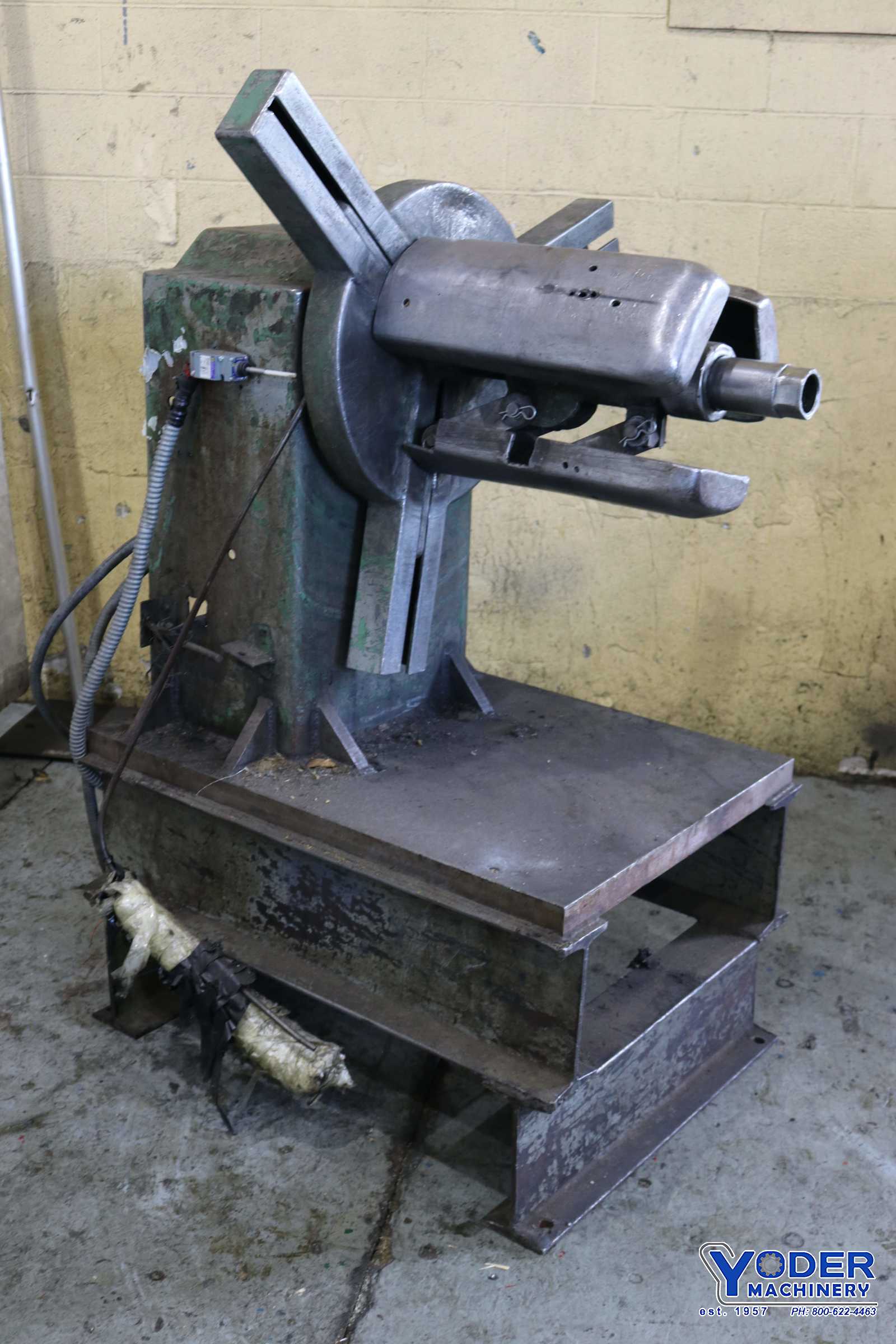 2500 lb. American Steel Line #60, coil reel, 18" width, dancer arm, friction brake, #72113