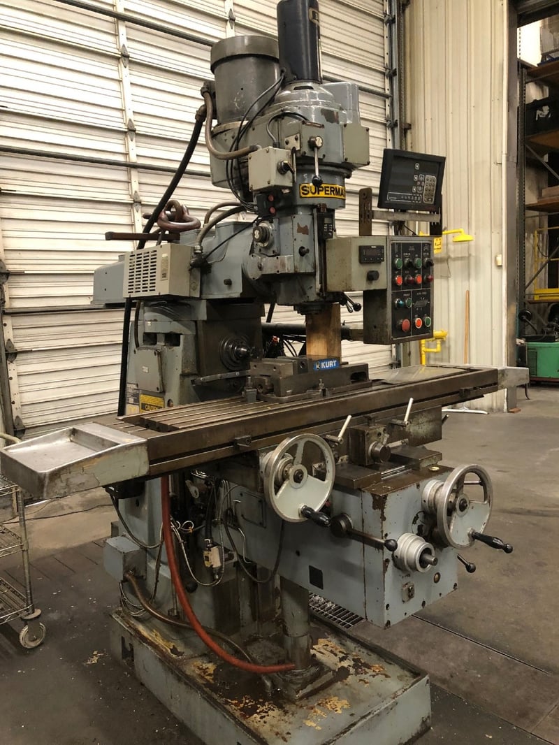 Used Horizontal and Vertical Milling Machine for Sale