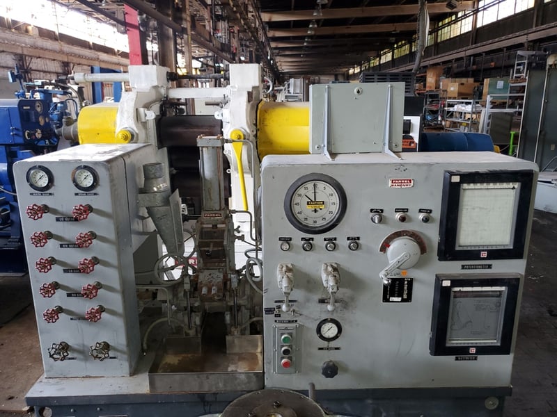 Farrel, Banbury #Midget, lab mixer,.50 lb.capacity, internal mixer, jacketed mixing chamber