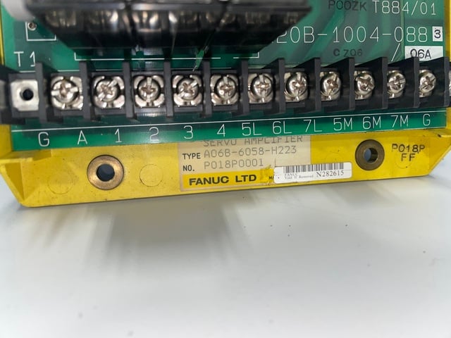 Fanuc #A06B-6058-H223, Servo Amplifier for Sale | Surplus Record