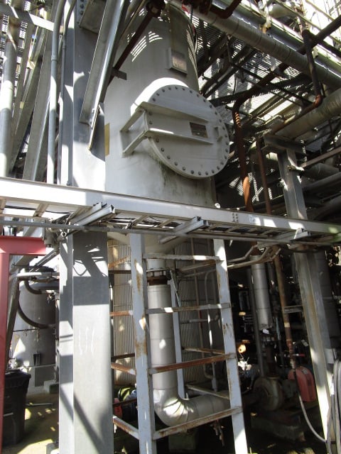 1451 gallon Edwards Fiberglass, vertical fiberglass tank, Corezyn 8301 ...
