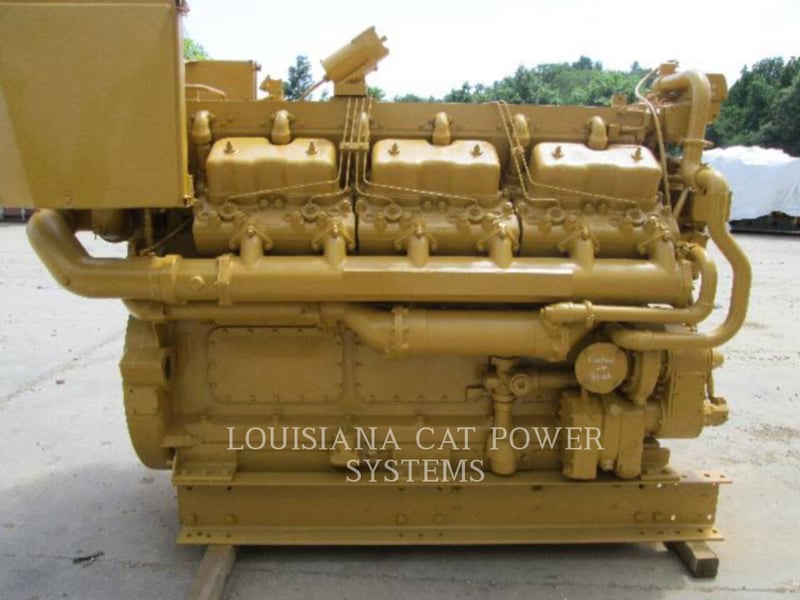 850 HP @ 1200 RPM Caterpillar #D398, S/N: 66B10501, 1982