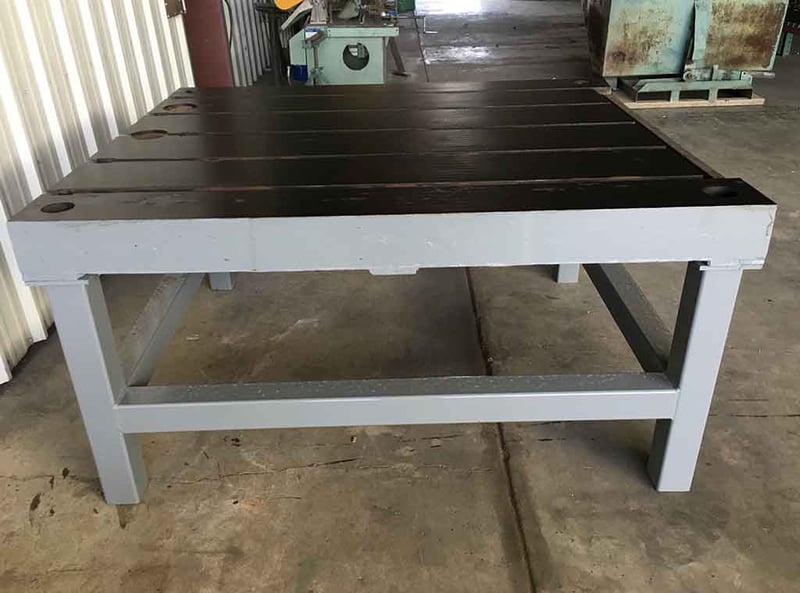 Work Table, Grove type T, 72 x 62 table for Sale Surplus Record