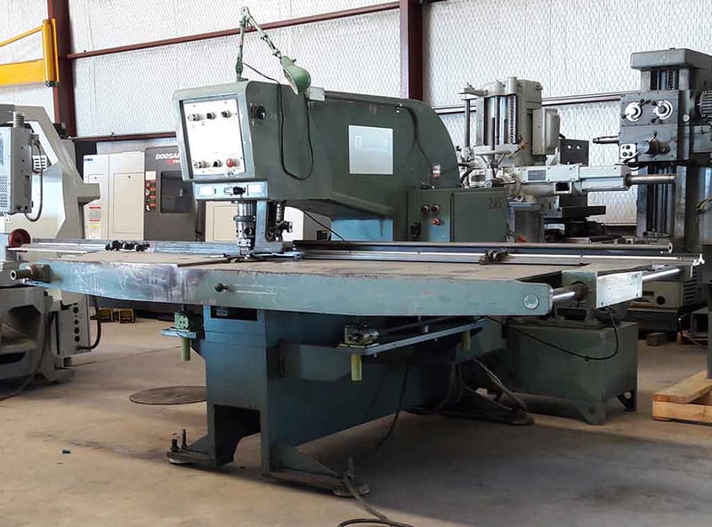 30 Ton, Whitney 635A, Hydraulic Punch Press, 96" x 57", 10 HP for