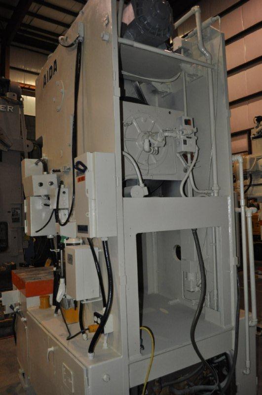 121 Ton, Aida G111, Gap Press, 4.3" Stroke, Air Clutch & Brake and