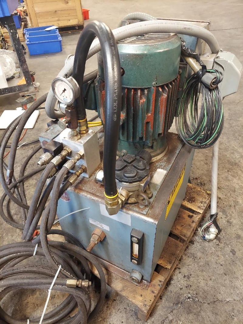 3 HP Continental Hydraulics #Polypac, hydraulic power unit, 10 gallon ...