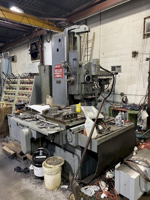 4" DeVlieg #4H-60, Horizontal Boring Mil