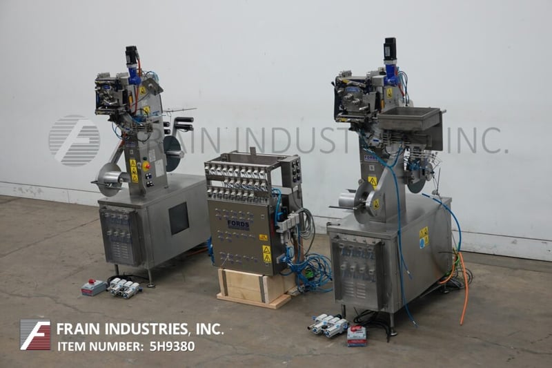 Fords Packaging Systems 220, twin head free standing capping presses