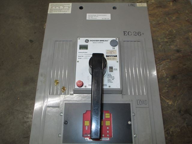 2000 Amps, General Electric, TPSS6620DGA3FC, 600 VAC, AC-Pro II, manually operated, F/M